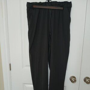 on the fly lululemon pants grey dark
